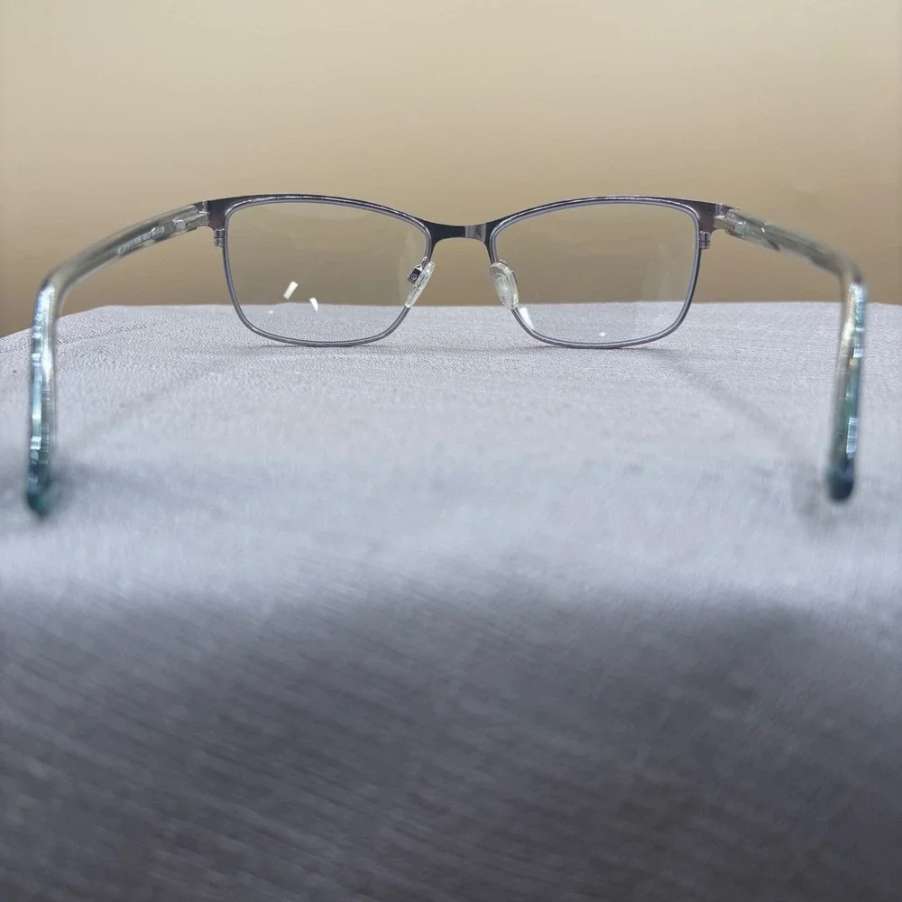 Rose Gold Metal Cat Eye Eyeglass Frames WC 2019-15 54-17-135 EUC